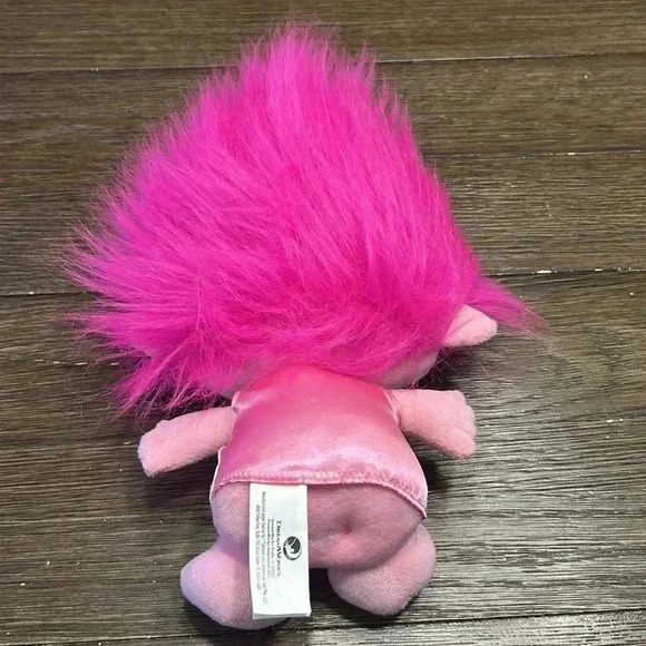 Dreamworks Trolls World Tour Sitting Down Poppy With Bee Headband 14”tall - Picture 3 of 4